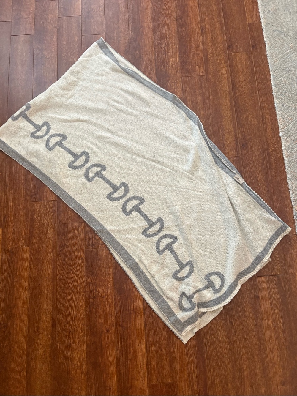Horsebit Poncho- reversible